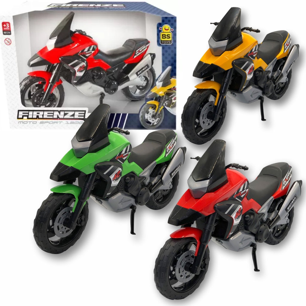 Moto Brinquedo Firenze Sport 1200 Amarelo BS Toys BS Toys